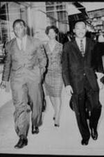 Lonnie King, Marilyn Price, Martin Luther King, Jr.., and others were arrested after being denied service at Rich's Department Store, in downtown Atlanta.