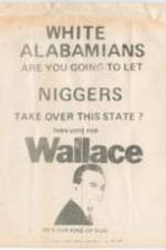 A campaign flyer for George Wallace.