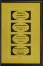 The Atlanta University Bulletin (catalogue), s. III no. 149: Summer School, March 1970