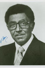 An autographed portrait photo of Joseph E. Lowery.