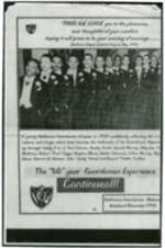 A Baltimore Guardsman National Weekend 1993 advertisement, revering the Guardsman from the initiation program of 1939 on the 60th anniversary.