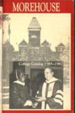 Morehouse College Catalog, 1985-1987