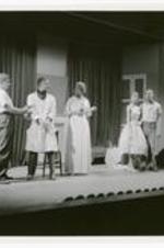 Written on verso: Summer Theatre - 1962 'The Bat"; Victor Partridge, John Gibson, Elise Hooks, Andrea Jackson, Charles Hall.