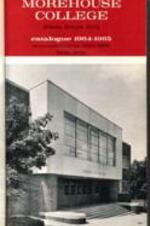 Morehouse College Catalog 1964-1965, Announcements 1965-1966, May 1965