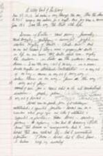 Joseph E. Lowery's handwritten "A Way Out Of No Way" sermon. 5 pages.