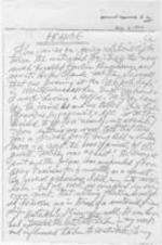 Correspondence from Hale Woodruff to Winifred Stoelting describing his friendships and time in France. 10 pages.