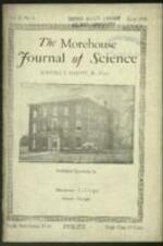 Morehouse College Journal of Science, vol.2 no.3, July 1928