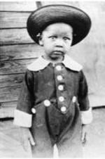 Portrait of C. Eric Lincoln as a child.