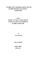 A sociometric study of inter-personal relations among sixth and seventh grade pupils, Atlanta University Laboratory School, 1948