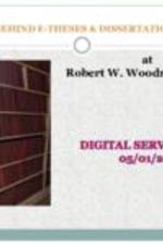 Behind E-Theses and Dissertations at the Robert W. Woodruff Library, 2015