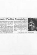 Pauline A. Young, a pioneering figure in Delaware black history, is celebrated for her extensive collection of African Americana and her impact on education. Her commitment to preserving black history and promoting literacy inspired many. Young's journey took her from Howard High School to the University of Pennsylvania, Columbia University, and Tuskegee Institute, where she taught and worked on the press staff. She was honored by the Brandywine Professional Association and the Monday Club for her contributions to black history, education, dignity, and justice. Her legacy lives on in the Pauline A. Young Memorabilia Room, showcasing her dedication to the community.