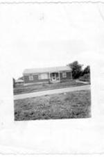 Exterior of a home. Written on verso: 151 Chickamauga Pl. S.W. 2nd home of the Terrill's after coming to Atlanta '52-'59.