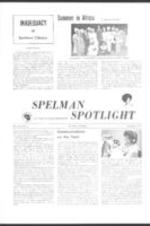 The Spelman Spotlight, 1974 October 1