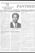 Clark Atlanta University Panther, 1990 December 4