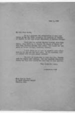 Correspondence between Anne M. Cooke and Florence M. Read regarding  a teaching position at Spelman College.