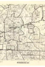 Map of Congressional District 4, Druid Hills - North Decatur, Atlanta, Decatur, Avondale Estates - Belvedere, Scottdale, Clarkston, and Candler - Glenwood Divisions.