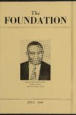 The Foundation vol. 34 no. 3