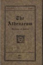 The Athenaeum, 1923 May 1