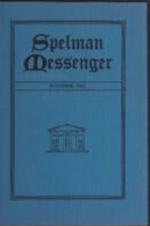 Spelman Messenger November 1941 vol. 58 no. 1