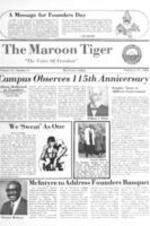 The Maroon Tiger, 1982 February 17