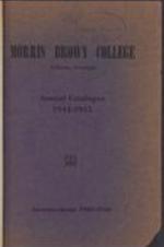 Morris Brown College Catalog 1944-1945
