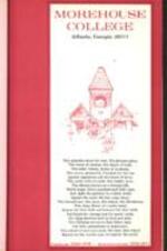 Morehouse College Catalog 1969-1970, Announcements 1970-1971, May 1970