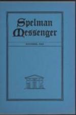 Spelman Messenger November 1939 vol. 56 no. 1
