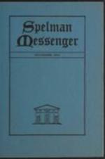Spelman Messenger November 1933 vol. 50 no. 1