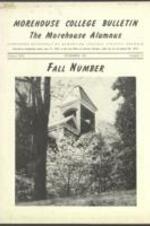 Morehouse College Bulletin, vol. 19, no. 51, November 1951