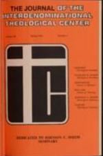 The Journal of the Interdenominational Theological Center, Vol. IX No. 1-2 Spring 1982