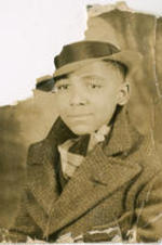 A portrait photo of Joseph E. Lowery as a child.
