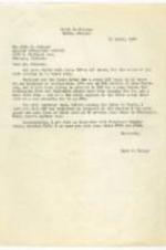 Correspondence between John Johnson and Hoyt Fuller about a story in JET magazine.