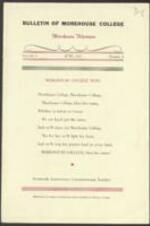 Bulletin of Morehouse College, vol. 6, no. 4, June 1937