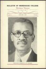 Bulletin of Morehouse College, vol. 8, no. 1, January 1939