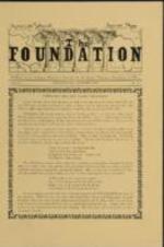 The Foundation vol. 21 no. 1