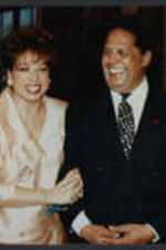 Maynard and Valerie Jackson at an event.