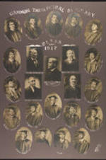 Collage of the Gammon Theological Seminary class of 1917.