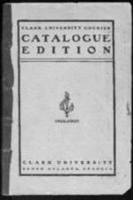 Clark University Courier: Catalogue Edition, 1901-1902
