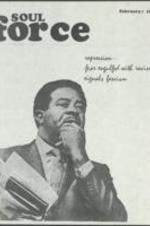 The February 1971 issue of Soul Force, the official journal of the Southern Christian Leadership Conference. 12 pages.