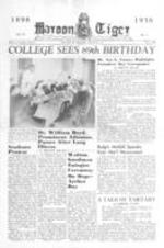 The Maroon Tiger, 1956 March 1