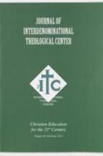 The Journal of the Interdenominational Theological Center, Vol. 40 Fall 2014