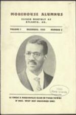 Morehouse Alumnus, vol. 1, no. 2, December 1928