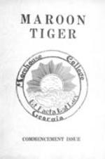 The Maroon Tiger, 1934 May 1