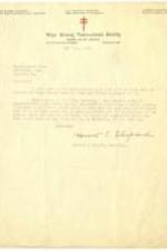 Correspondence from Harriet E. Shepard to the Neighborhood Union with praises to Atlanta for Negro Health Week. 1 page.