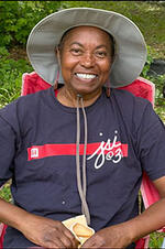 Folami Harris, a Black woman farmer in Georgia, discusses the food and garden scene in her childhood home of Jamaica as well as how her international travel has inspired her contemporary farm and food work. In this interview she speaks about foods such as peppers, banana leaves, sweet potatoes, and more. Additionally, she discusses the lack of structured support for lower-income and woman of color farmers.