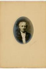 Portrait of Harriet E. Giles. Written on verso: Second President and founder of Spelman College.