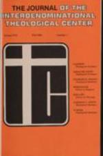 The Journal of the Interdenominational Theological Center, Vol. VIII No. 1-2 Fall 1980