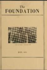 The Foundation vol. 29 no. 3
