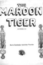 The Maroon Tiger, 1931 November 1