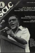The October-November 1985 issue of the national magazine of the Southern Christian Leadership Conference (SCLC). 188 pages.